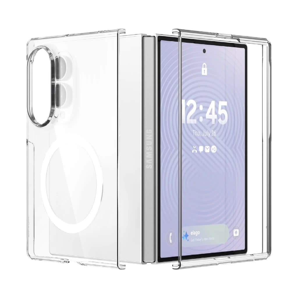PIBLUE PC Full clear protection magnetic Magsafe Cover For Samsung Galaxy Z fold 8