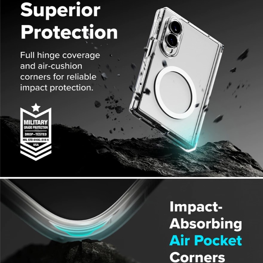 Ringke Fusion Flap Magnetic(Hinge protection) Case for Galaxy Z Fold 8