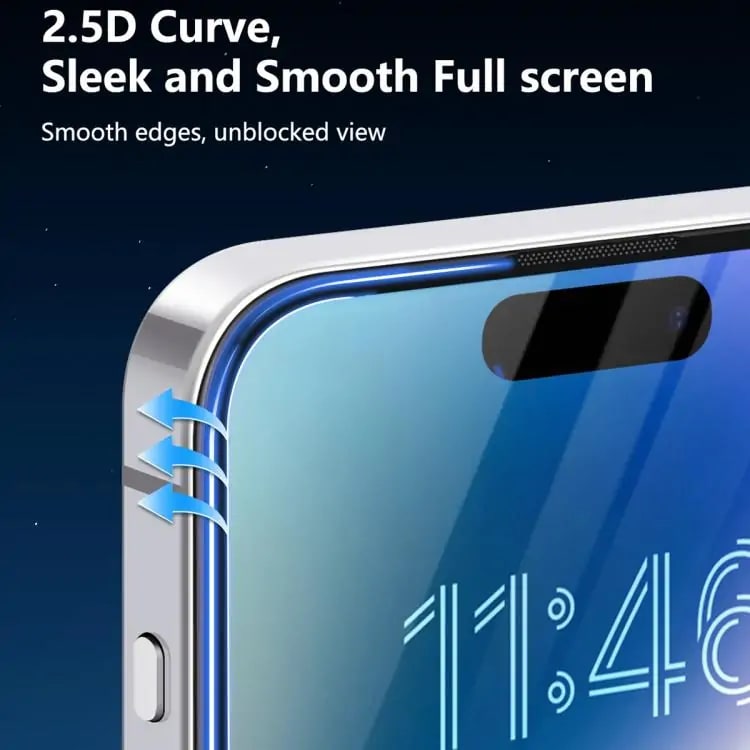 JOYROOM Knight Series 2.5D Full Screen HD Tempered Glass Film iPhone