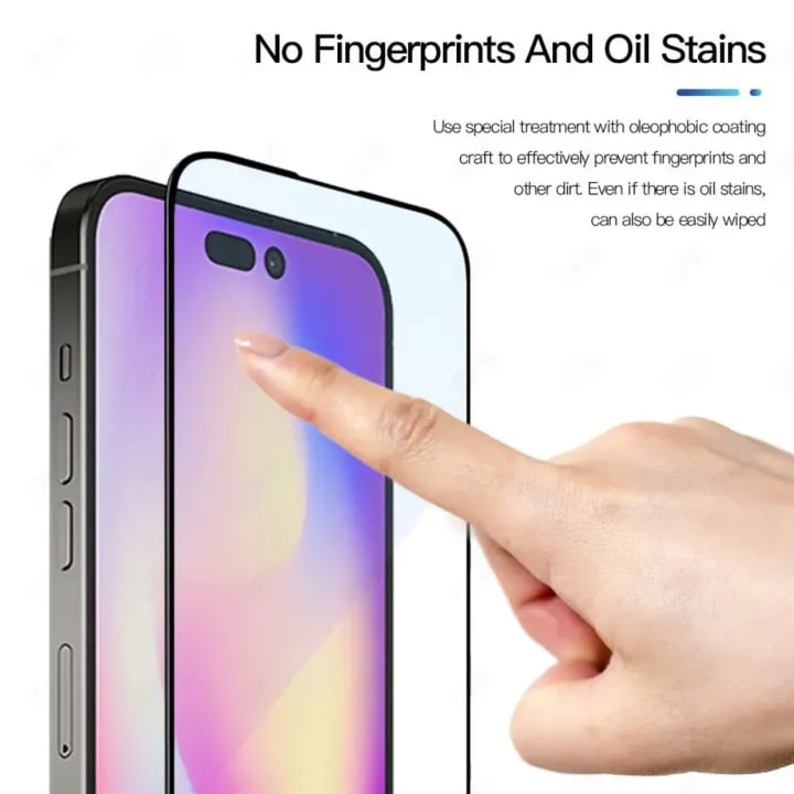 XUNDD Axe HD Clear Full Adhesive Tempered Glass for iPhone 18 Pro Max
