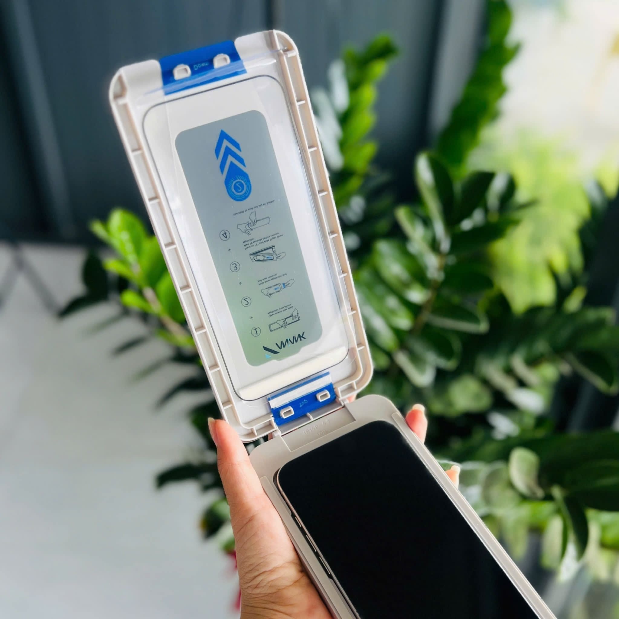 Anank Tempered Glass Screen Protector with Clear Frame for iPhone 18 Series