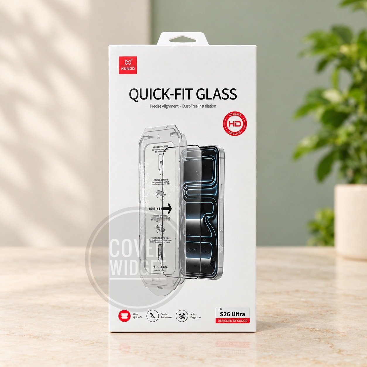 XUNDD Full HD Tempered Glass Screen Protector Quick-Fit For Samsung Galaxy S26 Ultra