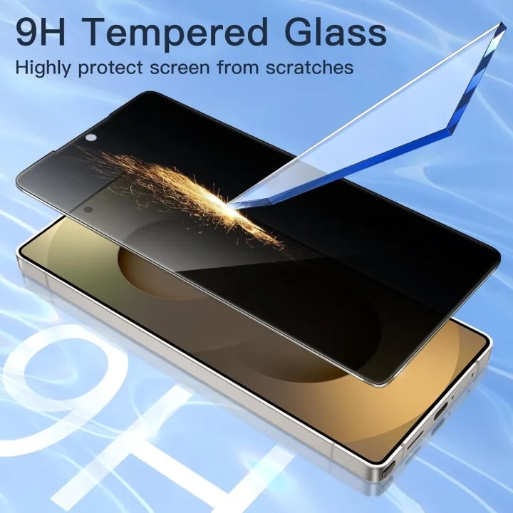 XUNDD [Original] Axe HD Full Adhesive 9H Hardness Privacy Tempered Glass for Samsung Galaxy S25 Ultra