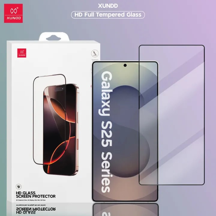 XUNDD [Original] Axe HD Clear Full 9H Tempered Glass for Samsung Galaxy S25 Ultra