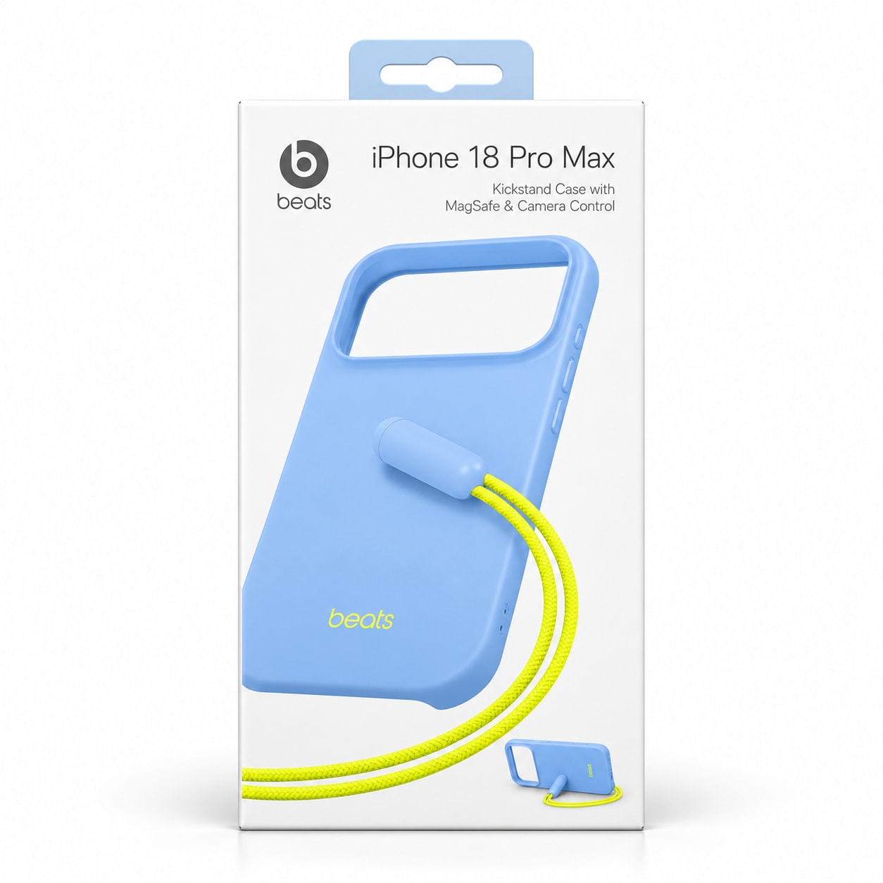 Beats Hybrid Beats Hybrid Kickstand Case with MagSafe & Integrated Camera Control for the iPhone 18 Pro Max.