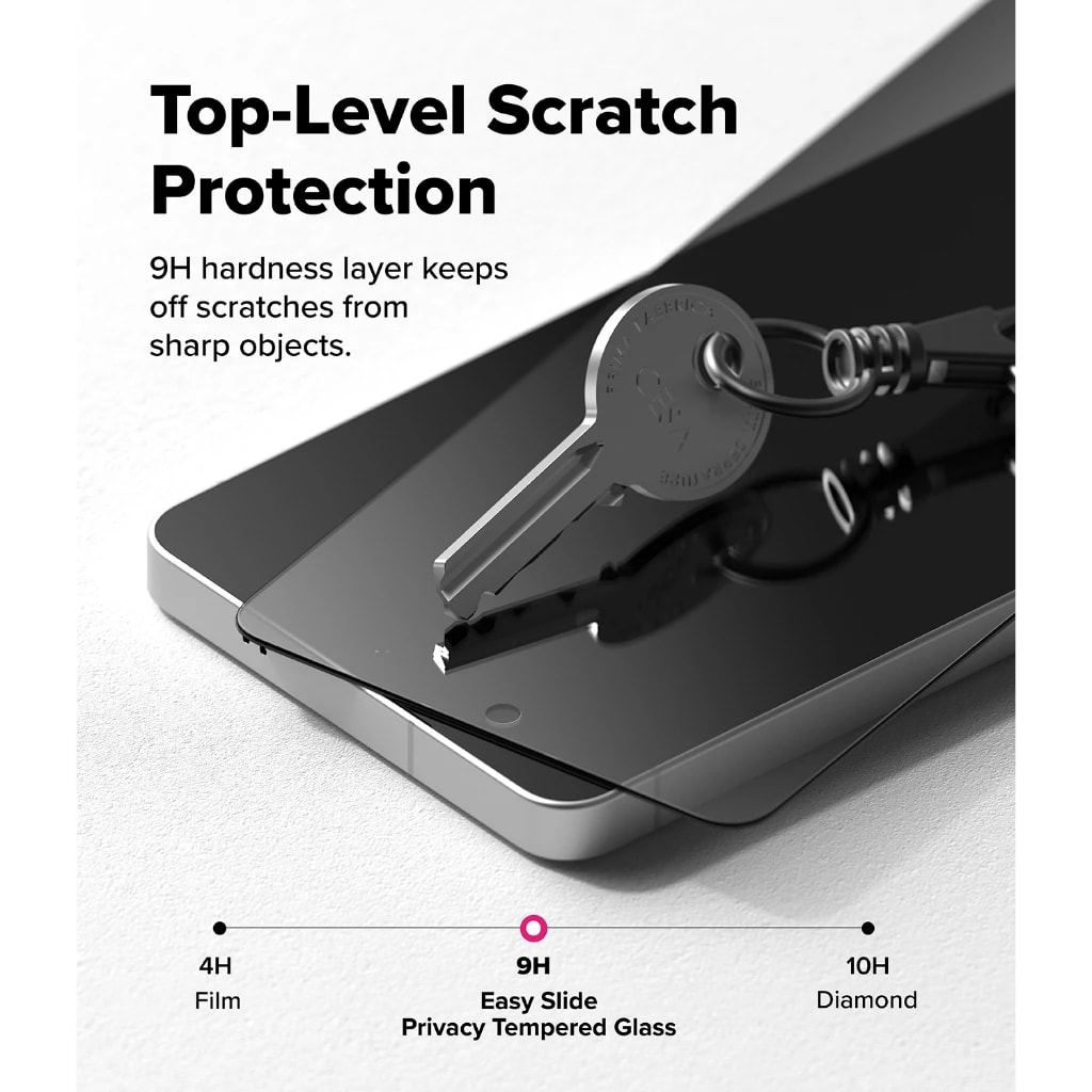 Ringke 360° Privacy Glass Protector For Galaxy Z Fold 8 Ultra (2 Pack)