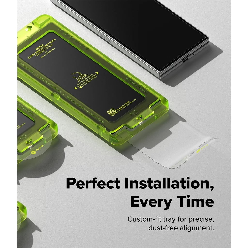 Ringke 9H Easy Slide Clear Screen Protector for Galaxy Z Fold 8 Ultra (2Pcs Pack)