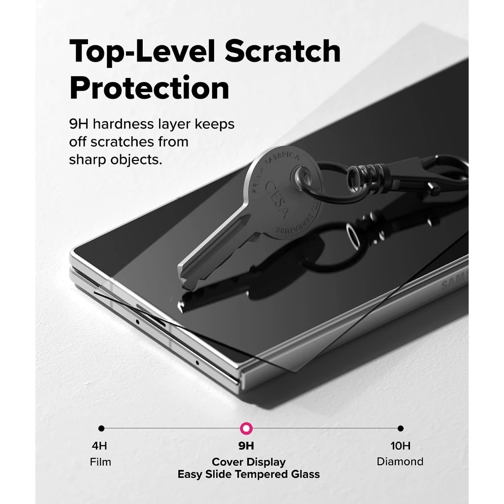Ringke 9H Easy Slide Clear Screen Protector for Galaxy Z Fold 8 Ultra (2Pcs Pack)