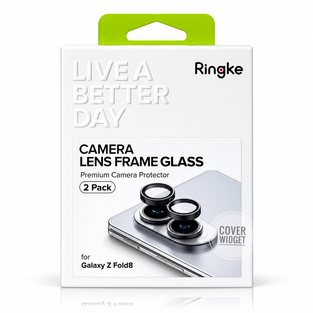 Ringke Camera Lens Frame Glass Screen Protector for Galaxy Z Fold 8  (2Pcs Pack)