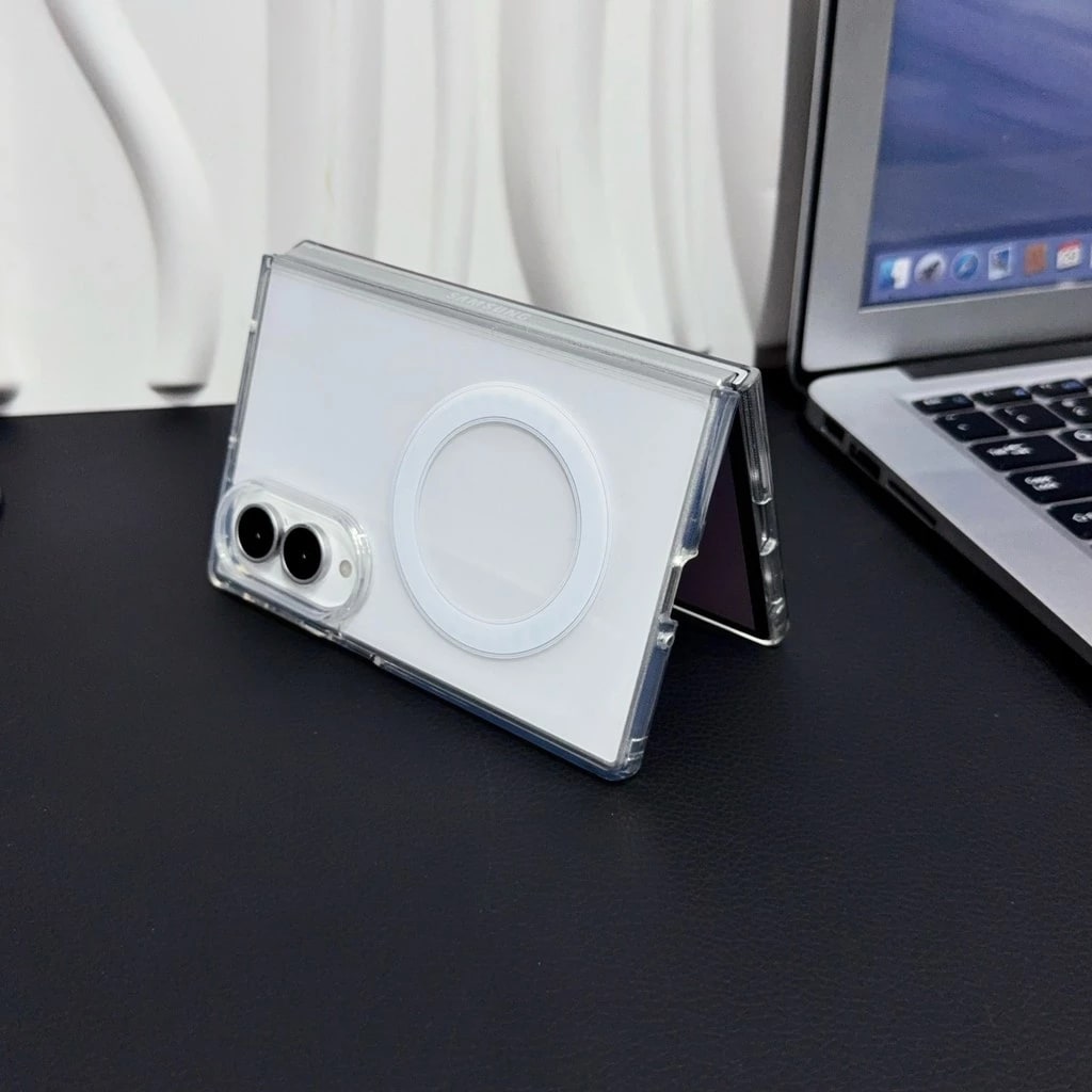 Piblue Anti-Yellowing Magnetic Case for iPhone Duo