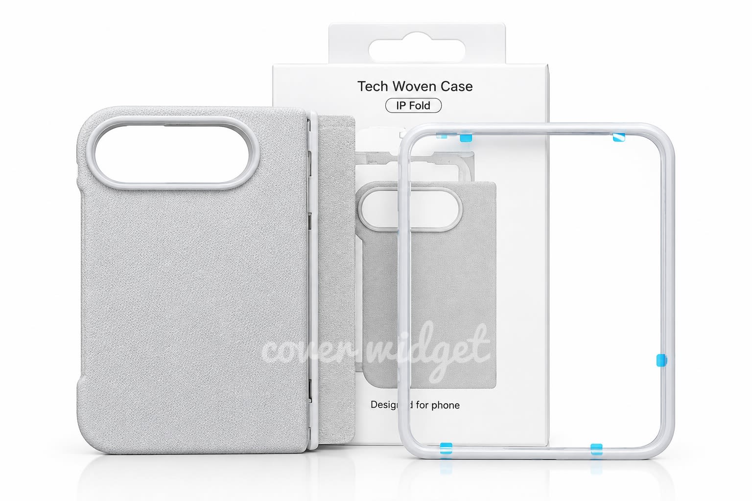 Tech Woven nylon Fiber Designed with Tempered Glass Case For iPhone Duo