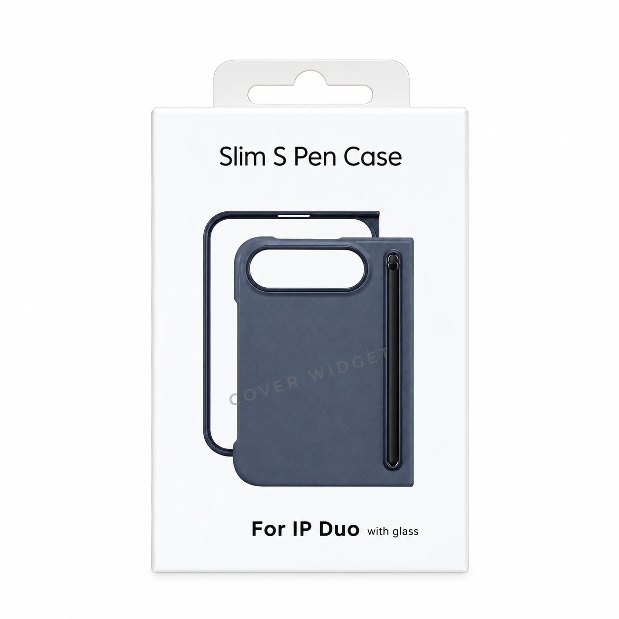Luxury Matte With Pen Slot Hard PC  Shockproof Ultra Slim Case for iPhone Duo