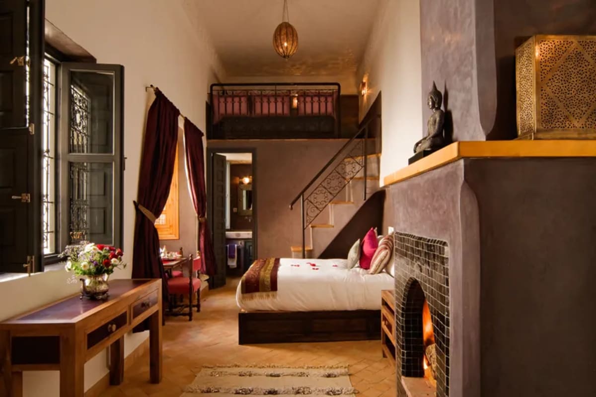 Appartement moderne et lumineux à Guéliz, Marrakech, prêt pour l'accueil de voyageurs