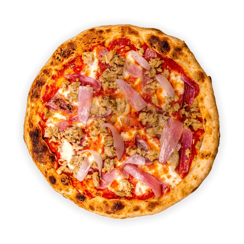 Pizza Tonnoe Cipolla – Pizzeria Al Basilico, Verona