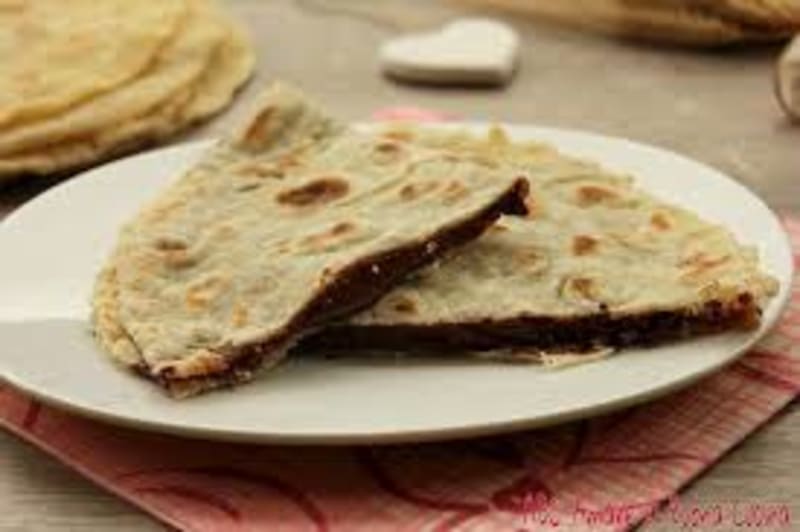 Pizza Piadina con nutella – Pizzeria Al Basilico, Verona