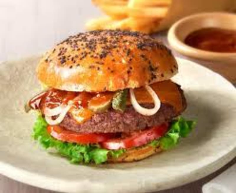 Hamburger di manzo – Pizzeria Al Basilico, Verona
