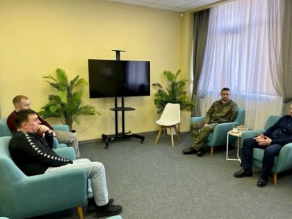 Депутат «Единой России» встретился с ветеранами СВО