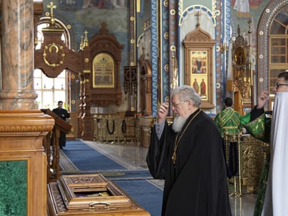 "Ваиа добродетелей братие, принесем Христу Богу, грядущему нас ради человечески пострадати волею..." (Стихира службы Недели Ваий)