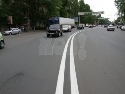 Сотни воронежских улиц останутся без&nbsp;новой дорожной разметки из-за провалившихся торгов