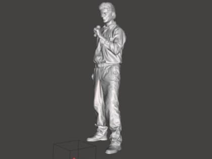 Воронежский общественник показал модель памятника Хою