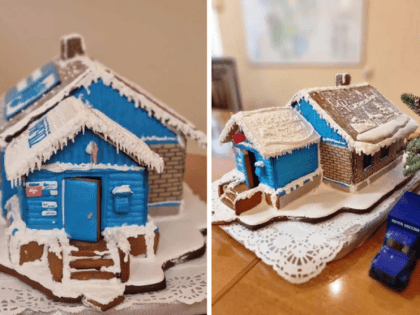 Пряничную копию почтового отделения испекли в Бутурлиновке