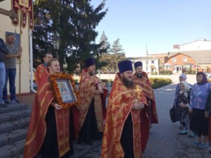 Благочинный принял участие в богослужении в день памяти священномученика Евгения Попова, пресвитера Ольховатского