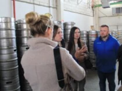 Комитет ВЭД Воронежской «ОПОРЫ РОССИИ» организовал экскурсию для предпринимателей  на предприятия Индустриального парка «Перспектива»