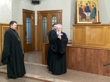 Митрополит Воронежский и Лискинский Сергий возглавил работу Епархиального совета