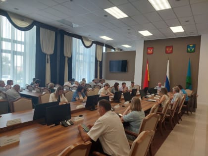 Ежемесячное совещание главы Воробьёвского района