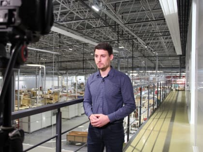 Федеральный телеканал снимает новый фильм о развитии промышленного потенциала Воронежской области