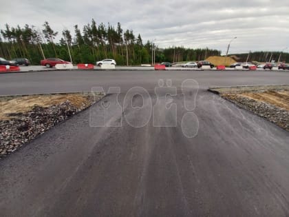 Воронежец проехал на авто по недостроенному большому кольцу Остужевской развязки