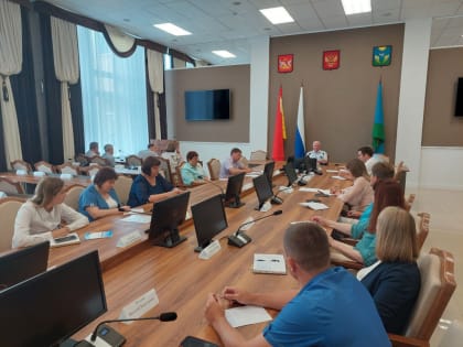 Состоялось еженедельное совещание главы Воробьёвского муниципального района