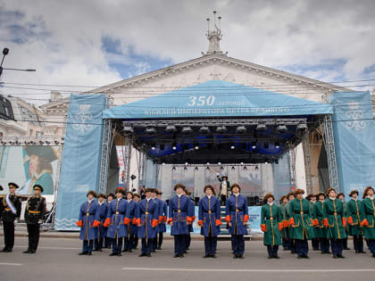 Митрополит Воронежский и Лискинский Сергий принял участие в праздновании 350-летия со дня рождения Петра I