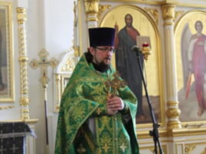 Вербное воскресение в Тихоновском соборном храме Острогожска