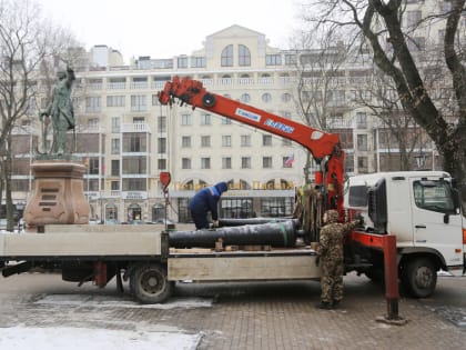 Пушки из Петровского сквера будут отремонтированы в этом году