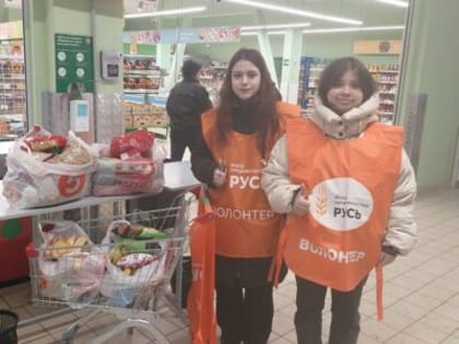 В городе Россошь прошла всероссийская акция «Корзина доброты»
