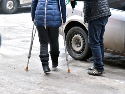 За минувшую неделю гололед стал причиной травм 974 воронежцев