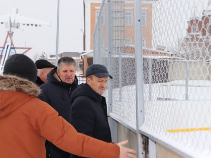 Совещание по реконструкции стадиона