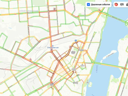8-балльные пробки сковали Воронеж в предпраздничный день&nbsp;