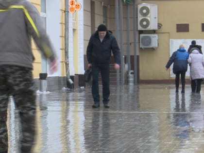 Каток на улицах Воронежа продержится 2 дня