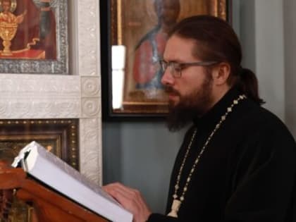 В четверг первой седмицы Великого поста епископ Дионисий молился в Ильинском кафедральном соборе