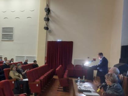 Глава Воробьёвского сельского поселения отчитался перед депутатами поселения о проделанной работе за 2023 г