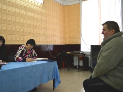 Выездной прием граждан в селе Рудня
