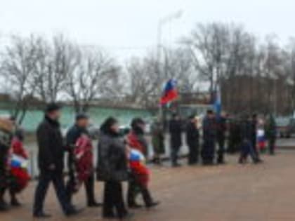 В Острогожске почтили память воинов погибших  в годы Великой Отечественной войны