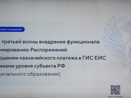 06 июля 2023 года заместители руководителя С.И. Тамбовцева, Д.С. Полудень и сотрудники Управления приняли участие в совещании Федерального казначейства в режиме ВКС