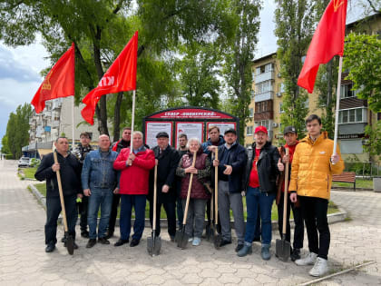 Благоустройство сквера «Пионерский» продолжается