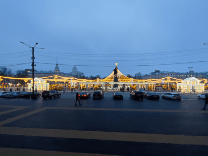 Новогоднее оформление площади Ленина: подводим итоги