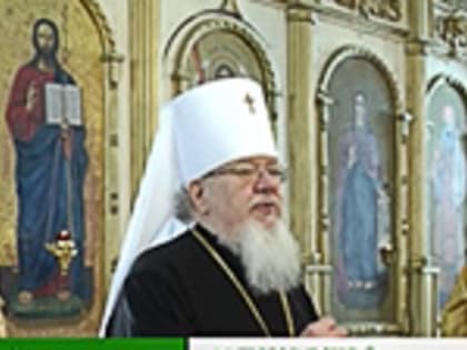 Сюжет телеканала "Союз": Глава Воронежской митрополии совершил Великое освящение храма во имя святой мученицы Параскевы Пятницы в селе Боево Каширского района