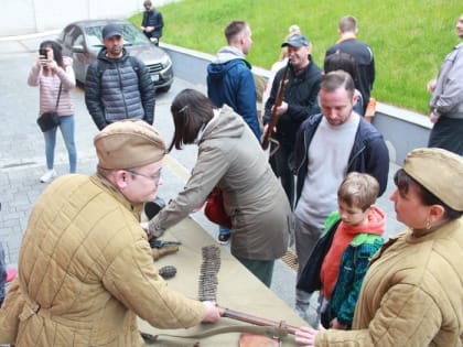 К празднованию 80-летия освобождения города Воронеж  в отделе "Арсенал" будет работать интерактивная площадка «Они сражались за Родину».