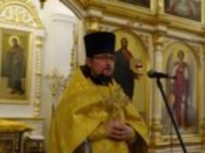 Торжественное богослужение в гражданский Новый год